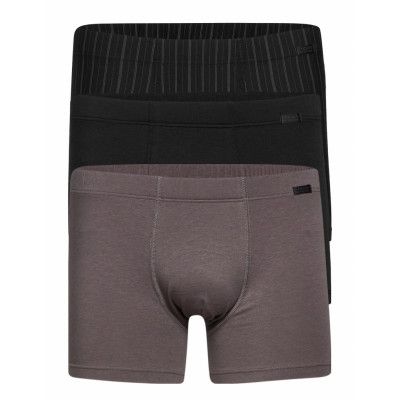 Trunk 3-P C+ *Villkorat Erbjudande Boxerkalsonger Grå Jockey