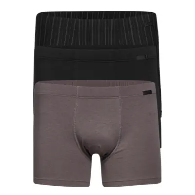 Trunk 3-P C+ *Villkorat Erbjudande Boxerkalsonger Grå Jockey