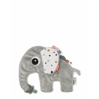 Cozy Friend Elphee Baby & Maternity Pacifiers & Accessories Pacifier Clips Grå D By Deer