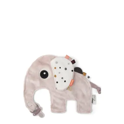 Cozy Friend Elphee Baby & Maternity Pacifiers & Accessories Pacifier Clips Rosa D By Deer