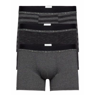 Cr7 Bamboo, Trunk 3-Pack Boxerkalsonger Grå CR7