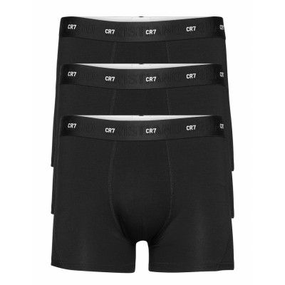 Cr7 Bamboo, Trunk 3-Pack Boxerkalsonger Svart CR7