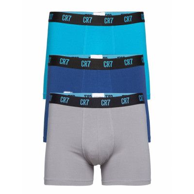 Cr7 Basic, Trunk, 3-Pack. *Villkorat Erbjudande Boxerkalsonger Multi/mönstrad CR7