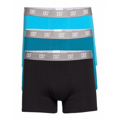 Cr7 Basic, Trunk, 3-Pack. Boxerkalsonger Multi/patterned CR7