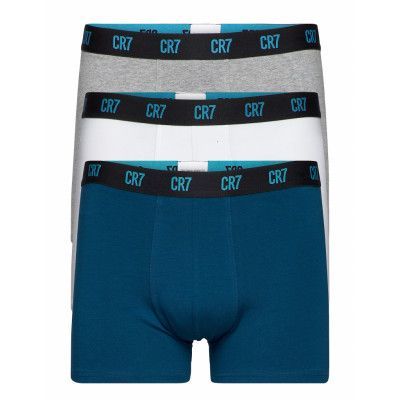 Cr7 Basic, Trunk, 3-Pack. *Villkorat Erbjudande Boxerkalsonger Multi/mönstrad CR7