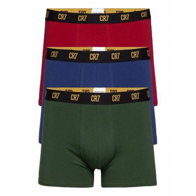 Cr7 Basic, Trunk, 3-Pack. *Villkorat Erbjudande Boxerkalsonger Röd CR7