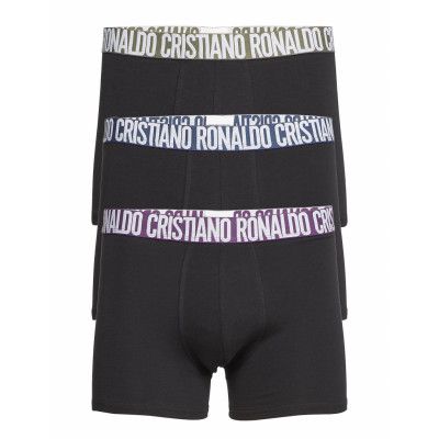 Cr7 Basic, Trunk, 3-Pack. *Villkorat Erbjudande Boxerkalsonger Svart CR7