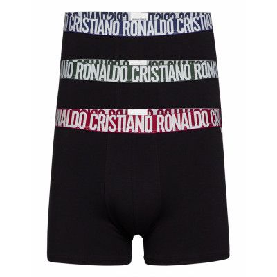 Cr7 Basic, Trunk, 3-Pack. *Villkorat Erbjudande Boxerkalsonger Svart CR7