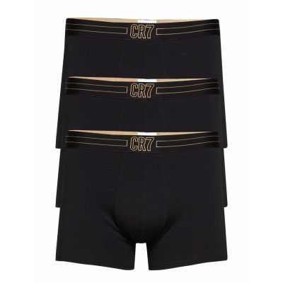 Cr7 Basic, Trunk, 3-Pack Boxerkalsonger Svart CR7