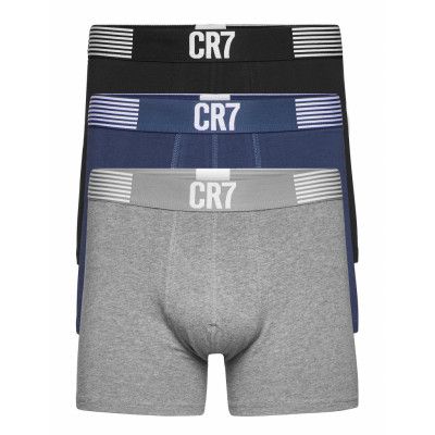 CR7 Cr7 Basic Trunk Organic 3-Pack Multi/patterned