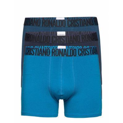 Cr7 Basic Trunk Organic 3-Pack Boxerkalsonger Multi/mönstrad CR7