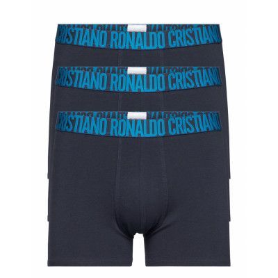 Cr7 Basic Trunk Organic 3-Pack Boxerkalsonger Svart CR7