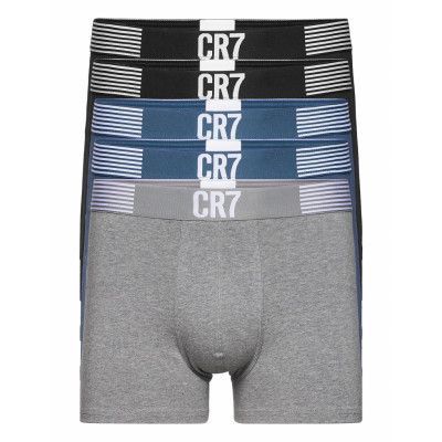 Cr7 Basic,Trunk Organic,5-Pack Boxerkalsonger Multi/patterned CR7