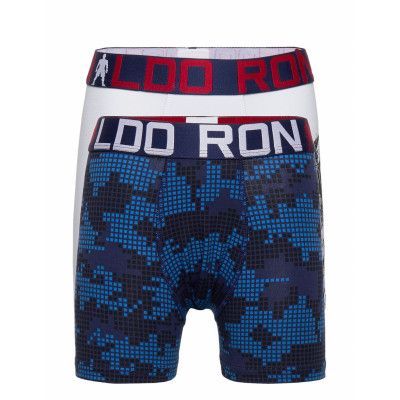 CR7 Cr7 Boys Trunk 2-Pack. Multi/patterned