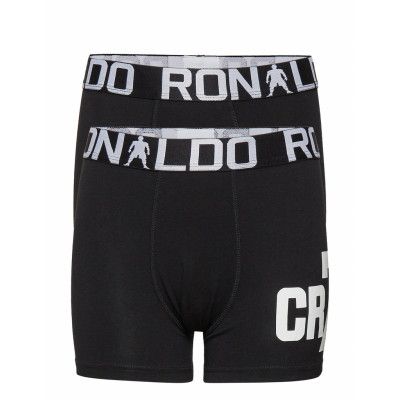 Cr7 Boys Trunk 2-Pack Night & Underwear Underwear Underpants Svart CR7