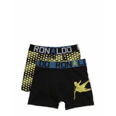 Cr7 Boys Trunk 2-Pack Night & Underwear Underwear Underpants Svart CR7