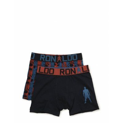 Cr7 Boys Trunk 2-Pack Night & Underwear Underwear Underpants Svart CR7