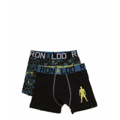 Cr7 Boys Trunk 2-Pack Night & Underwear Underwear Underpants Svart CR7