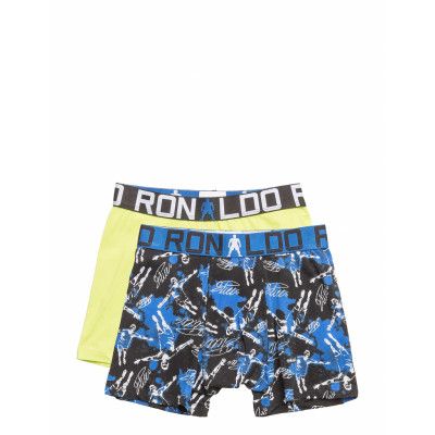 Cr7 Boys Trunk 2-Pack Night & Underwear Underwear Underpants Grön CR7