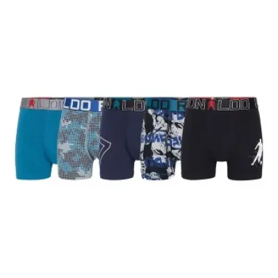 CR7 Cristiano Ronaldo 5-pack Boys Trunks