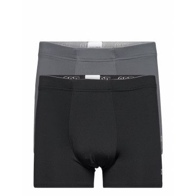 Cr7 Fashion,2-Pack Trunk Micro Boxerkalsonger Svart CR7