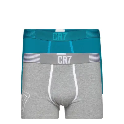 Cr7 Fashion, Trunk 2-Pack Boxerkalsonger Blå CR7
