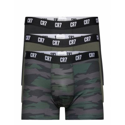 Cr7 Trunk, 3-Pack Boxerkalsonger Svart CR7