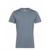 Crew-Neck Active Tops T-shirts Short-sleeved Blue Bread & Boxers