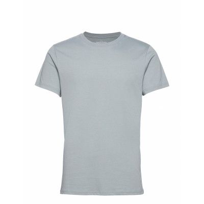 Crew-Neck Cotton *Villkorat Erbjudande T-shirts Short-sleeved Blå Bread & Boxers