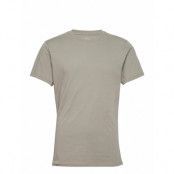 Crew-Neck Cotton *Villkorat Erbjudande T-shirts Short-sleeved Grå Bread & Boxers