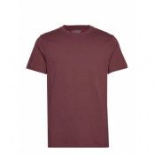 Crew-Neck Cotton *Villkorat Erbjudande T-shirts Short-sleeved Röd Bread & Boxers