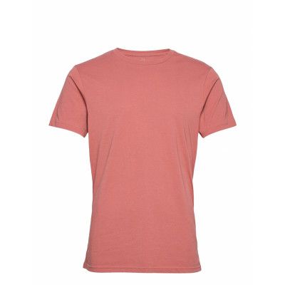 Crew-Neck Cotton *Villkorat Erbjudande T-shirts Short-sleeved Rosa Bread & Boxers