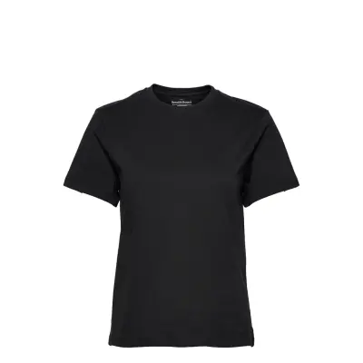 Crew Neck Regular *Villkorat Erbjudande T-shirts Short-sleeved Svart Bread & Boxers