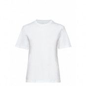 Crew Neck Regular Tops T-shirts Short-sleeved White Bread & Boxers