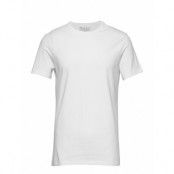 Crew-Neck T-Shirt *Villkorat Erbjudande T-shirts Short-sleeved Vit Bread & Boxers