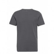 Crew-Neck T-Shirt T-shirts Short-sleeved Grå Bread & Boxers