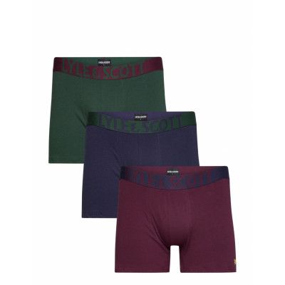 Daniel *Villkorat Erbjudande Boxerkalsonger Marinblå Lyle & Scott