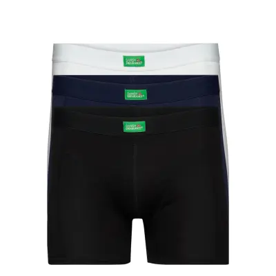 Danish Endurance Men's Organic Trunks 3-Pack Svart