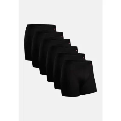 Danish Endurance Sports Trunks 6 Pack Svart