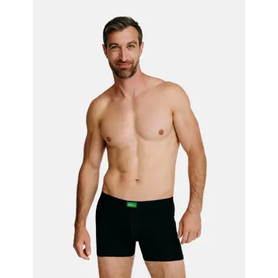 Danish Endurance Men's Organic Trunks 3-Pack - Black - S