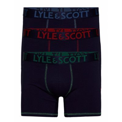 Davy Boxerkalsonger Blå Lyle & Scott