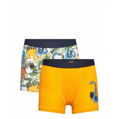 Djungelpolare Boxershorts Night & Underwear Underwear Underpants Orange Martinex