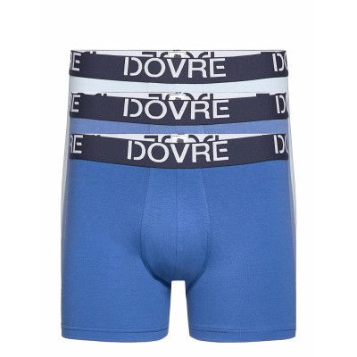 Dovre 3-Pack Tights Boxerkalsonger Blå Dovre