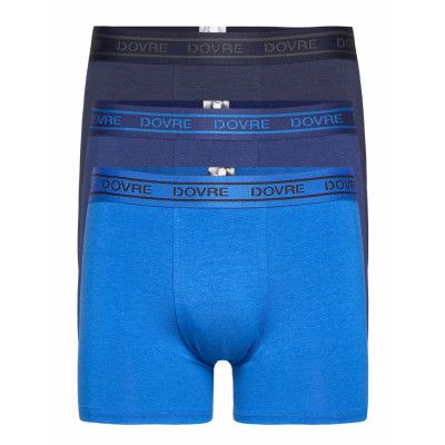 Dovre Tights 3-Pack Bamboo Boxerkalsonger Blå Dovre