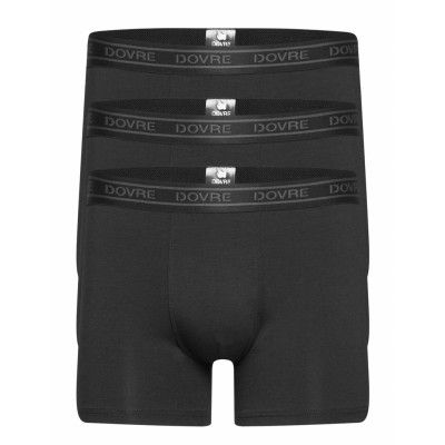 Dovre Tights 3-Pack Bamboo Boxerkalsonger Svart *Villkorat Erbjudande Dovre