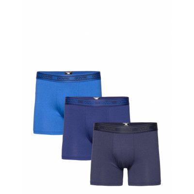 Dovre Tights 3-Pack Bamboo Fsc *Villkorat Erbjudande Boxerkalsonger Marinblå Dovre