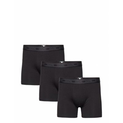 Dovre Tights 3-Pack Bamboo Fsc Boxerkalsonger Svart Dovre