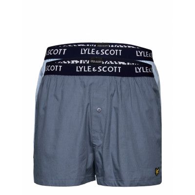 Dylan Underwear Boxer Shorts Blå Lyle & Scott