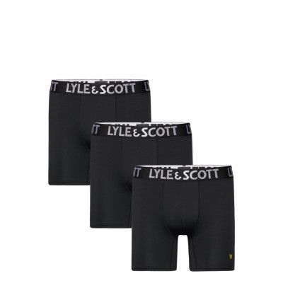 Elton *Villkorat Erbjudande Boxerkalsonger Svart Lyle & Scott