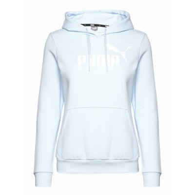 Ess Logo Hoodie Fl *Villkorat Erbjudande Hoodie Blå PUMA